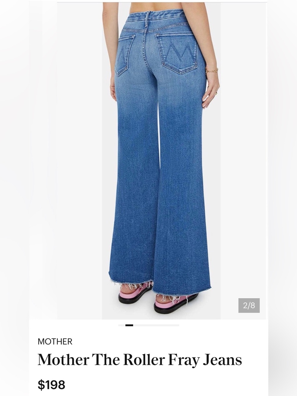 Mother the Lil Roller Fray in Work Hard Play Hard size 29
